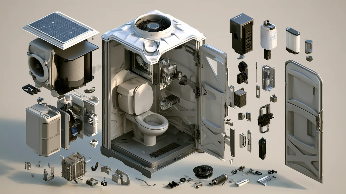 Exploded view of the BASE modular components